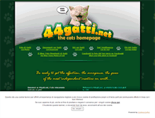 Tablet Screenshot of 44gatti.net